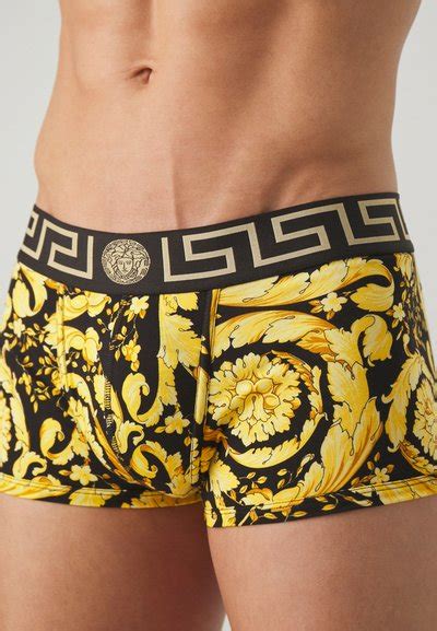 versace borocco|Versace barocco print underwear.